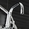 Aqua Vintage Wall-Mount Clawfoot Tub Faucet, Polished Chrome, Wall Mount AE8451DL - alternate 3